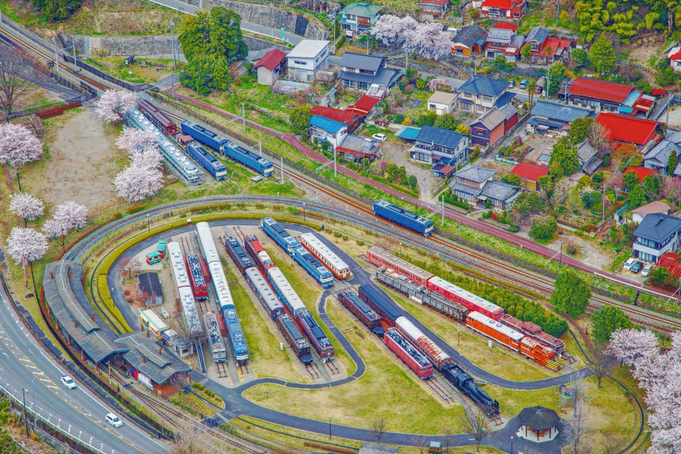 秋間梅林賞　_soranap_さんの作品「鉄道の町「よこかわ」」