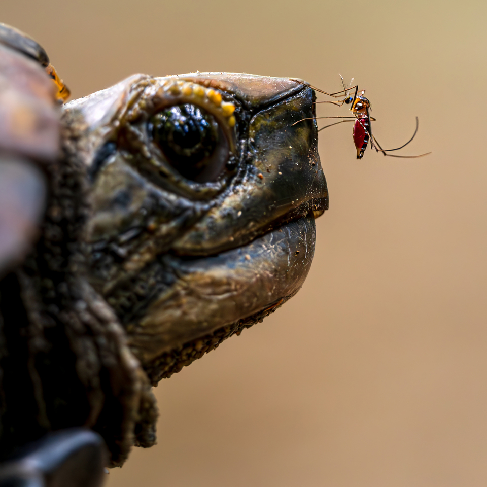 OM SYSTEM賞　夏樹螢石さんの作品「にらめっこ」
