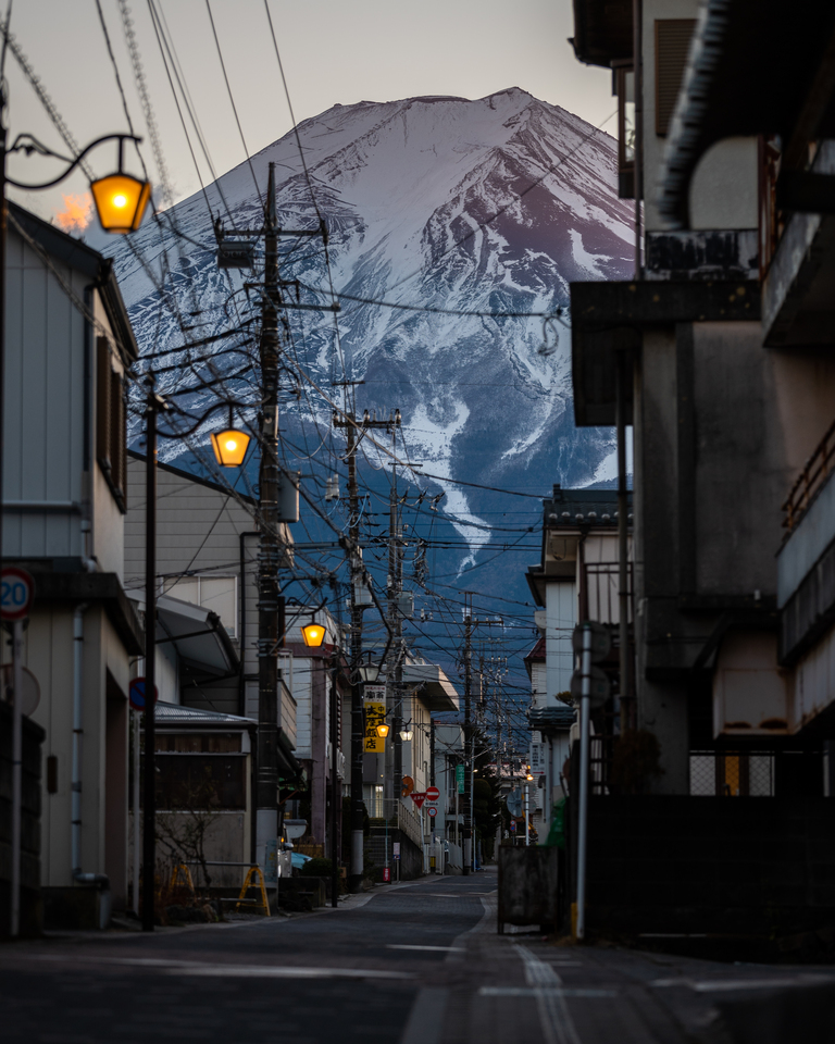 J-POWER賞　rinrin7281さんの作品「富士へ続く明かり」