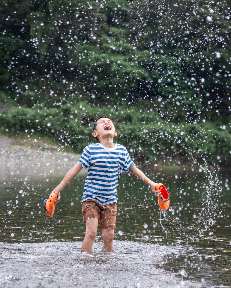 入選　Rina Nakagawaさんの作品「水遊び」