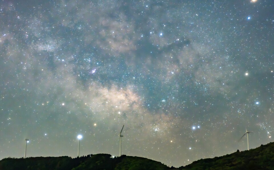 入選　馬瀬勝さんの作品「宙（そら）からの贈り物」