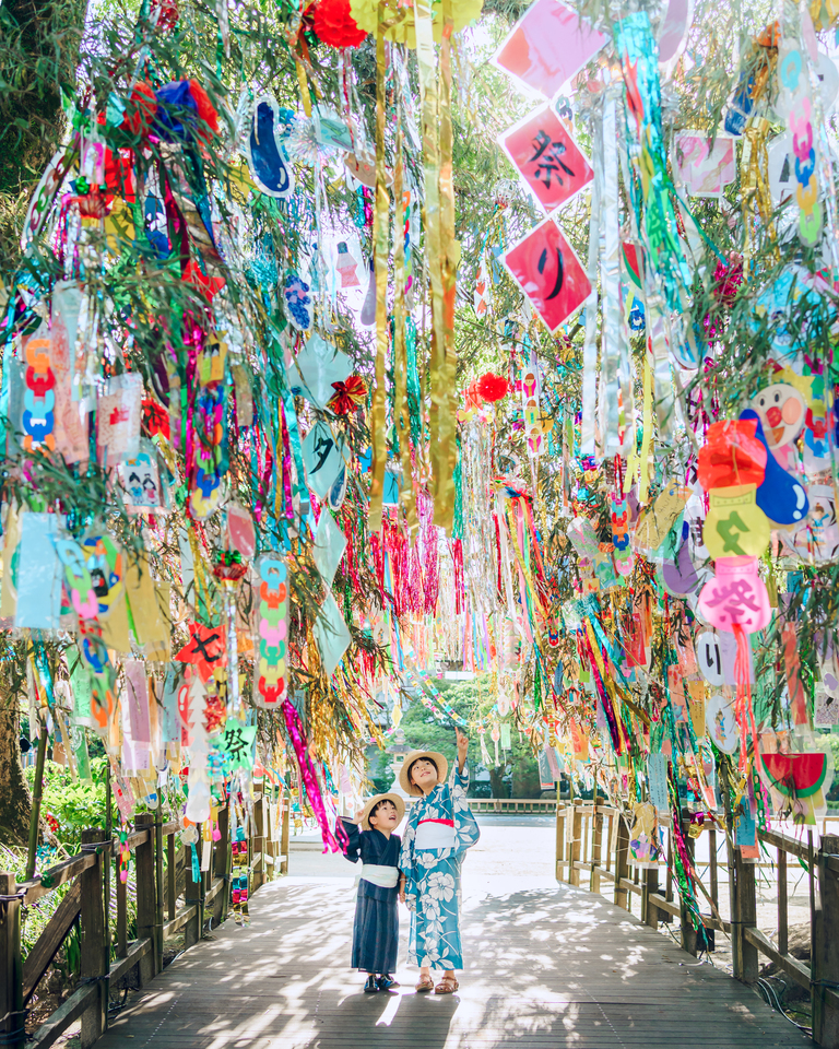 ニッポンの夏休みで賞　TOMOさんの作品「2人のお願い事は？」