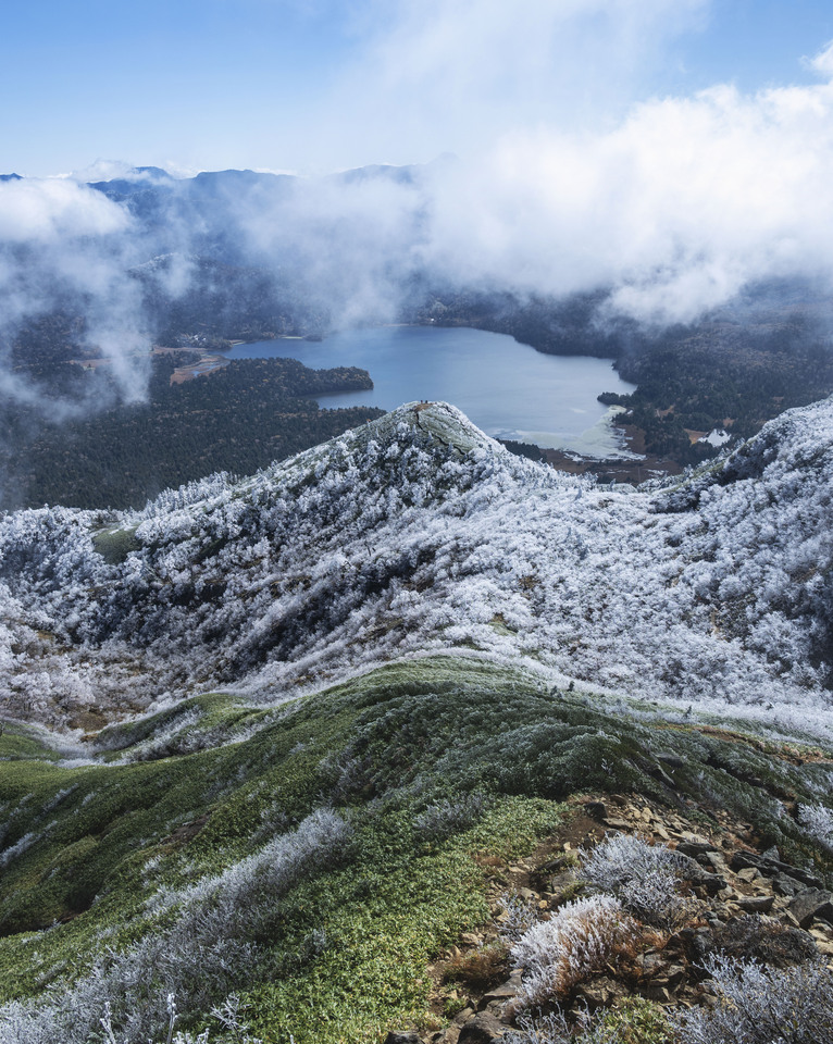 tqkqkunさんの作品「初霧氷の尾瀬」