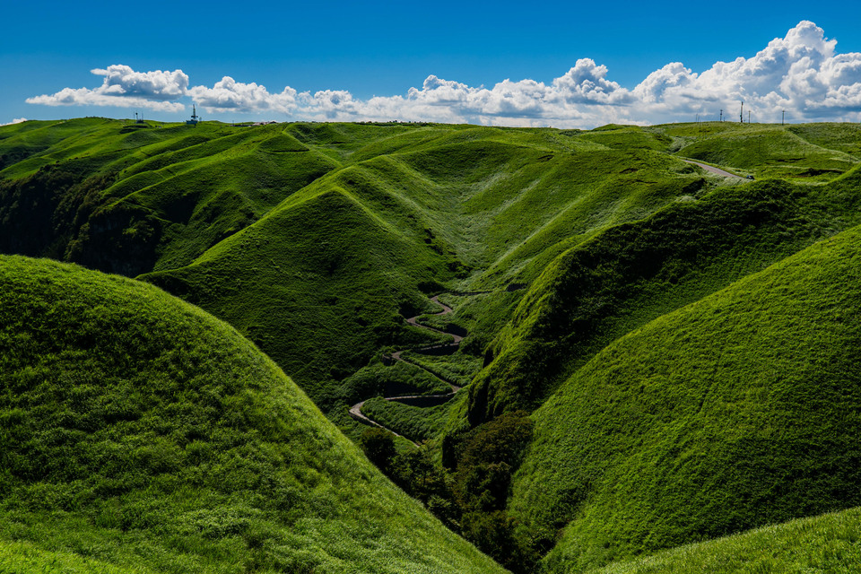 入賞　Takumi Fujimotoさんの作品「阿蘇の大自然」