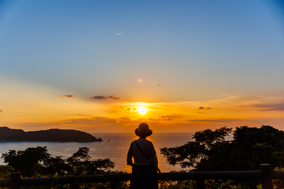 入賞　宮下 吉則さんの作品「夕陽を見つめて」