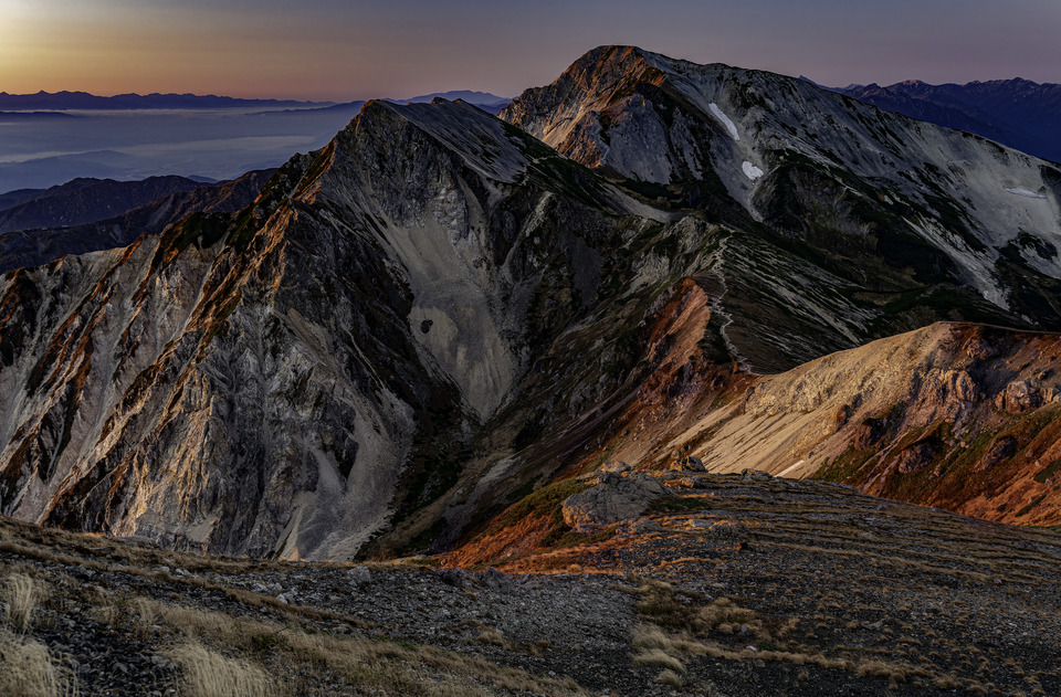 入賞　尋木章史さんの作品「白馬山荘から見る感動の朝焼け」