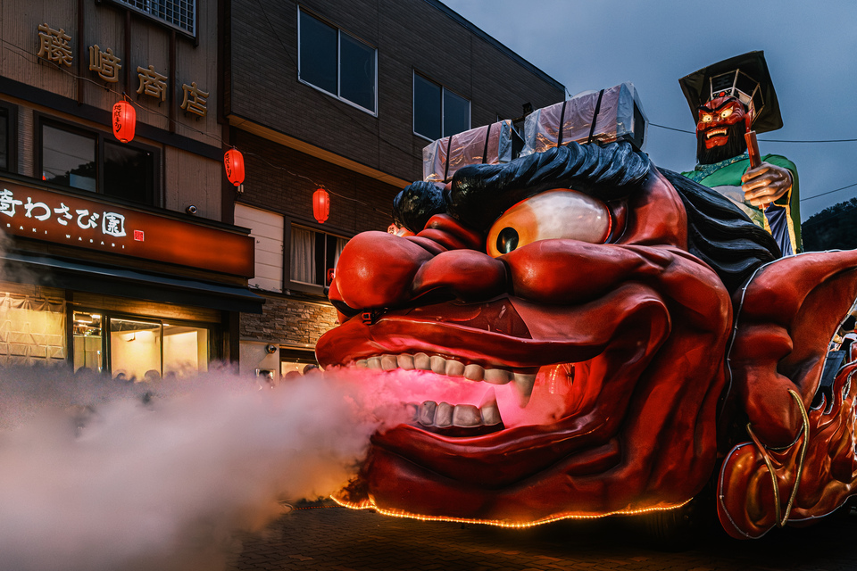 登別エリア賞　こばさんの作品「地獄祭りじゃぁぁあ！！！！！ブファァァァ！！！」