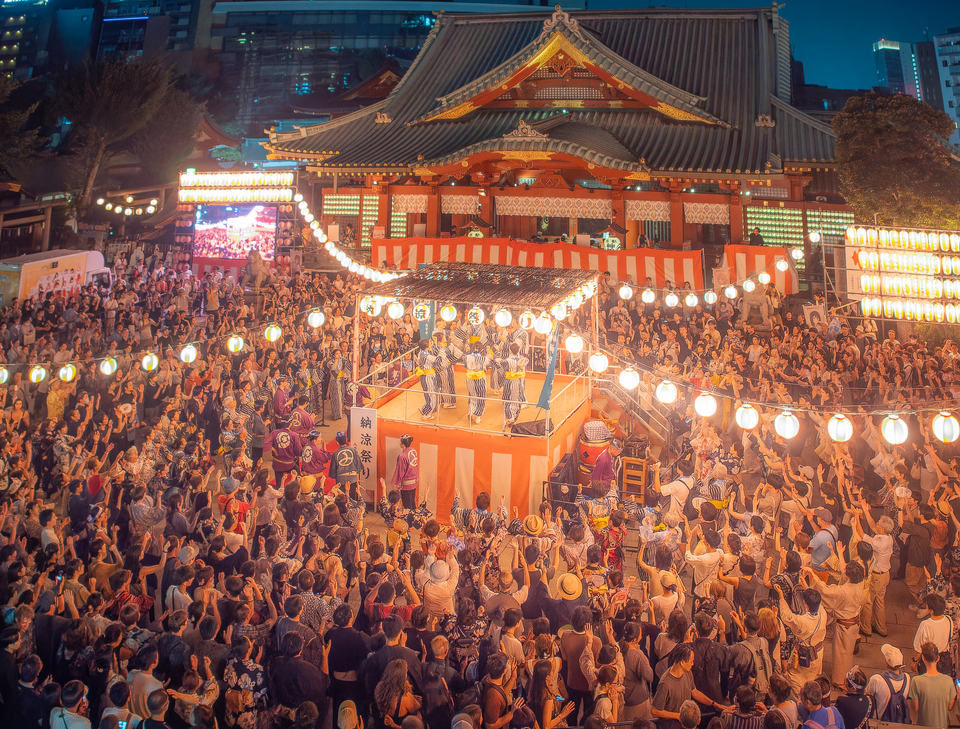 ゴホン！といえばで賞　中根英治さんの作品「神田明神盆踊り」