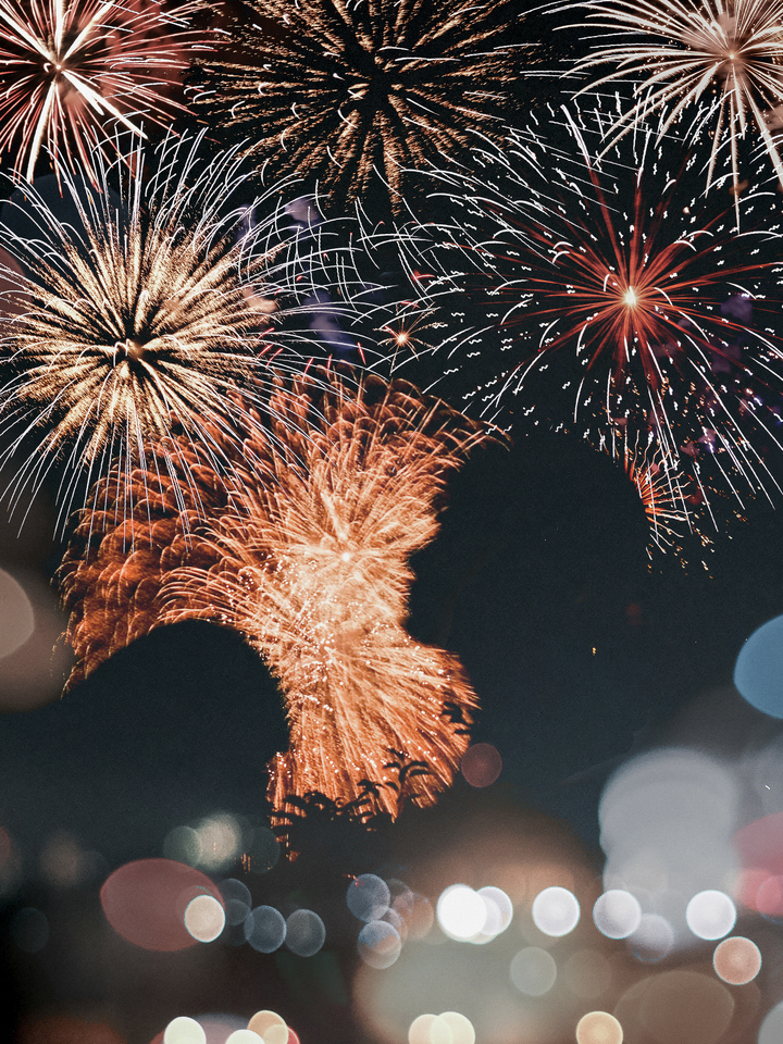 東京カメラ部10選U-22 2025　はくさんの作品「君と町花火」