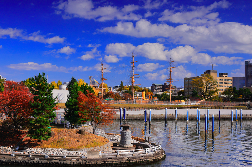 みどり銀賞　HKIDさんの作品「秋の中の島公園」