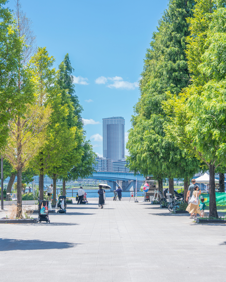 入選　nocaさんの作品「初めての豊洲の休日」