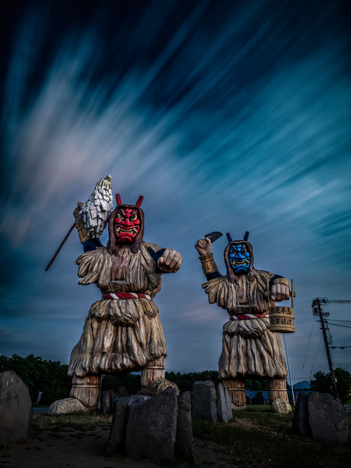「モニュメント」部門賞　@875exさんの作品「ナマハゲの憤怒」