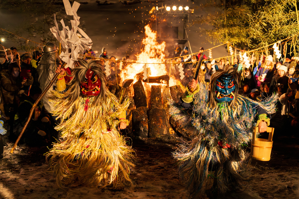 入賞　渡辺尚作さんの作品「ナマハゲの舞」