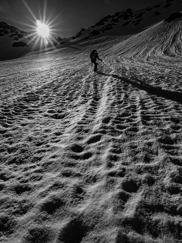 部門賞（山）　深澤明彦さんの作品「己を写す、光と影」