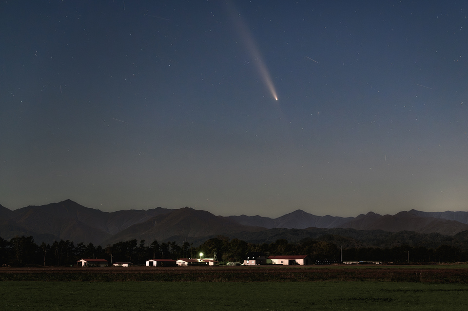 入選　きーと(hokki_to)さんの作品「空からの"おくりもの"」