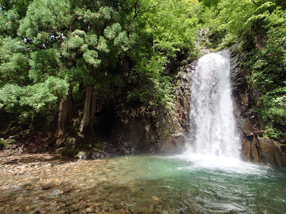 入選　こばちさんの作品「滝」