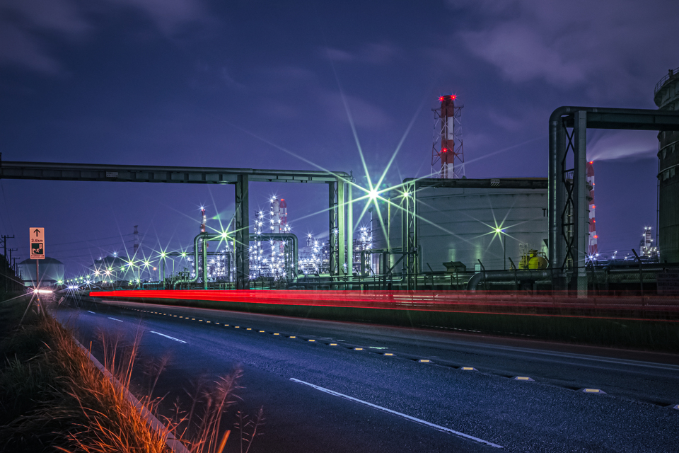 佳作（感じるままに切りとる神栖）　crazetakaさんの作品「煌夜の残響」