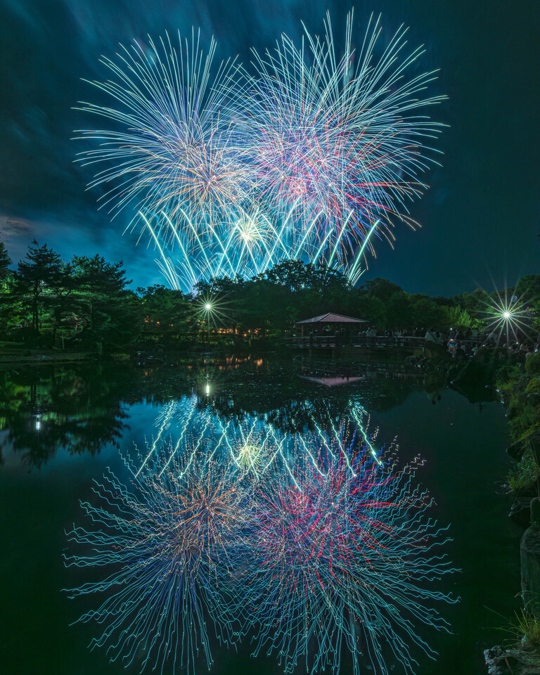 松本の夏部門 優秀賞　gottyan15さんの作品「すすき川の華」