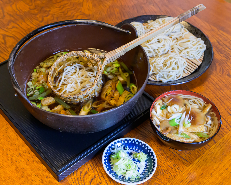 松本グルメと特産品部門 入賞　y.style358zさんの作品「松本市奈川地区の郷土食『とうじ蕎麦』」