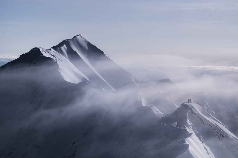 最優秀賞　nAoさんの作品「山嶺の囁き」