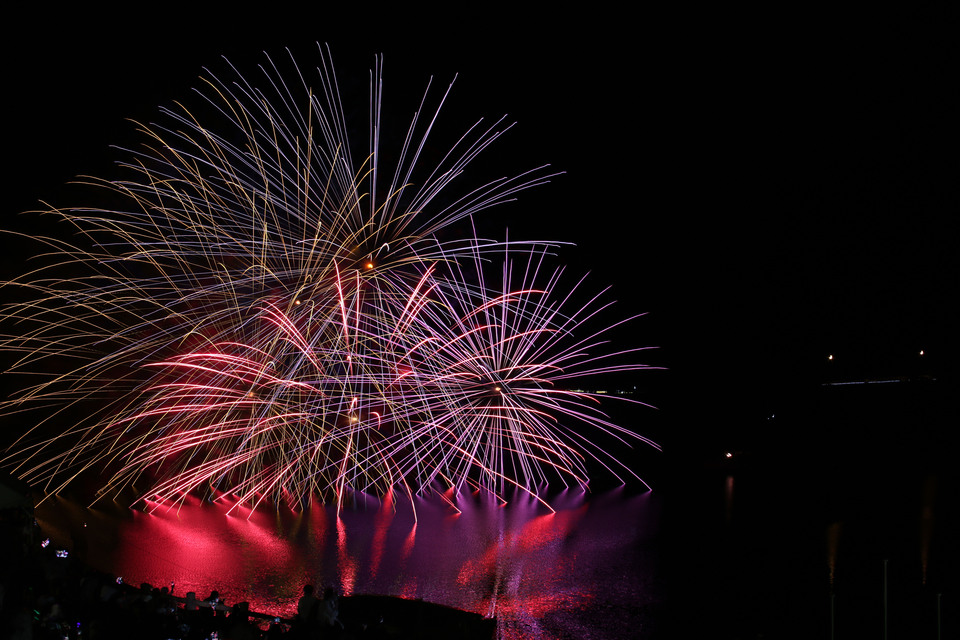入賞　Love Yabakeiさんの作品「湖面に咲く大輪の花」